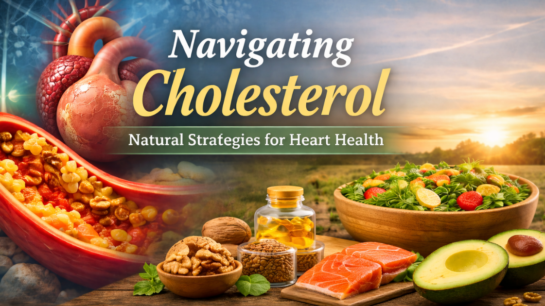Cholesterol and Heart Health: Risks, Testing and Natural Support