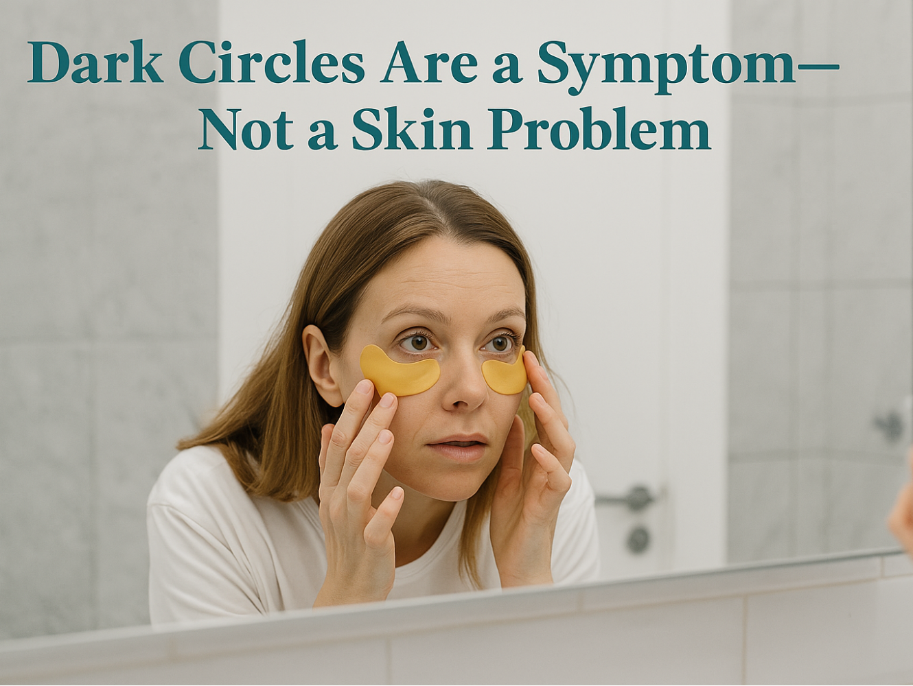 Dark Circles Are a Symptom—Not a Skin Problem