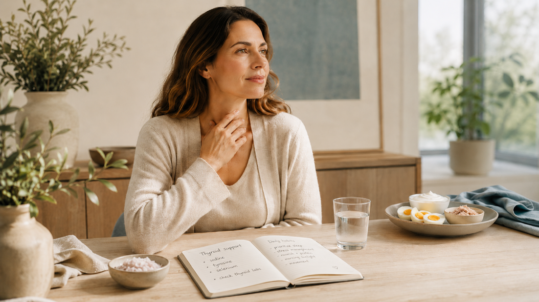Iodine, Tyrosine & Thyroid Hormone Support