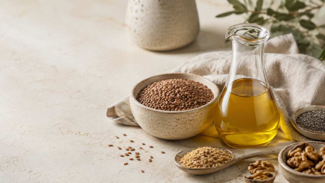 Omega-3 Flaxseed Oil: Vegan Health Essential