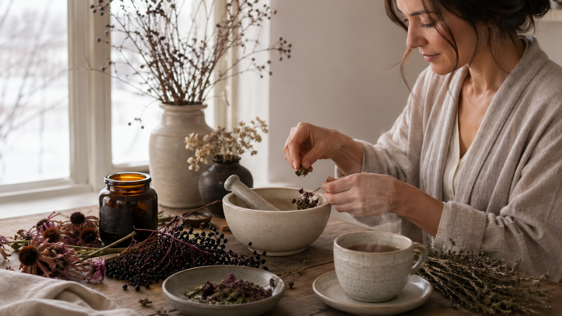 Winter Herbal Remedies for Warmth and Wellness