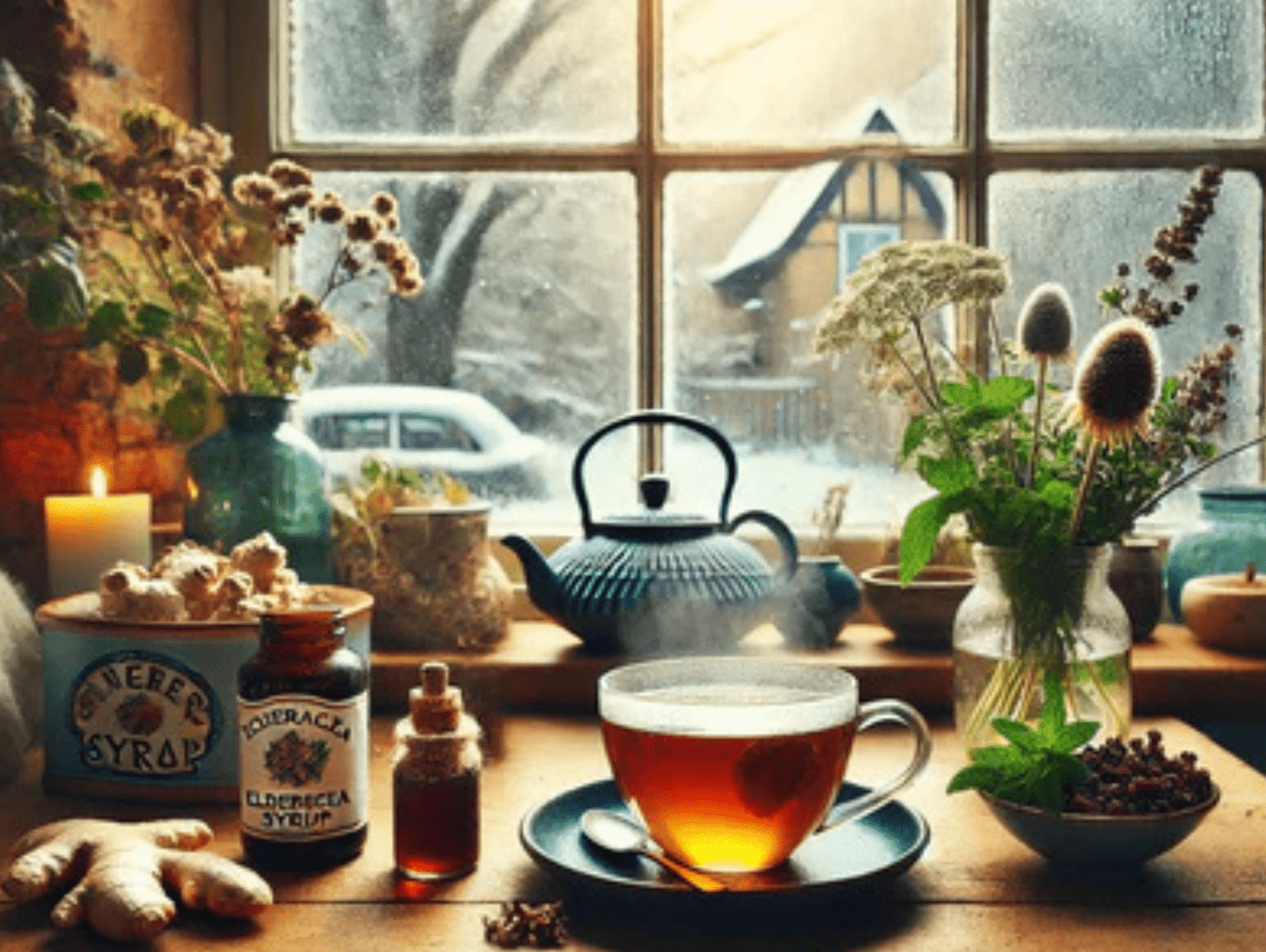 A Winter’s Tale: Herbal Remedies for Warmth and Wellness - Ghama Health