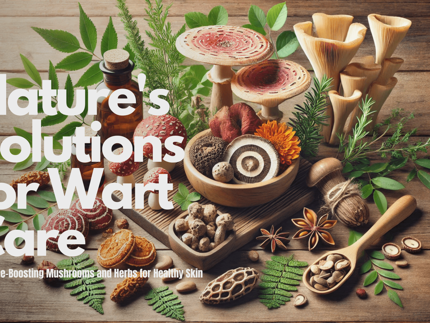 Natural Wart Solutions: Mushrooms and Immune-Boosting Remedies - Ghama Health