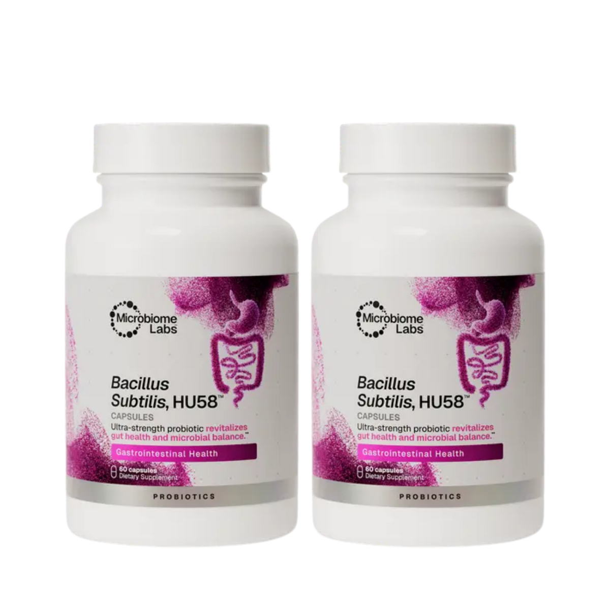 Bacillus subtilis, HU58™ 60 capsules