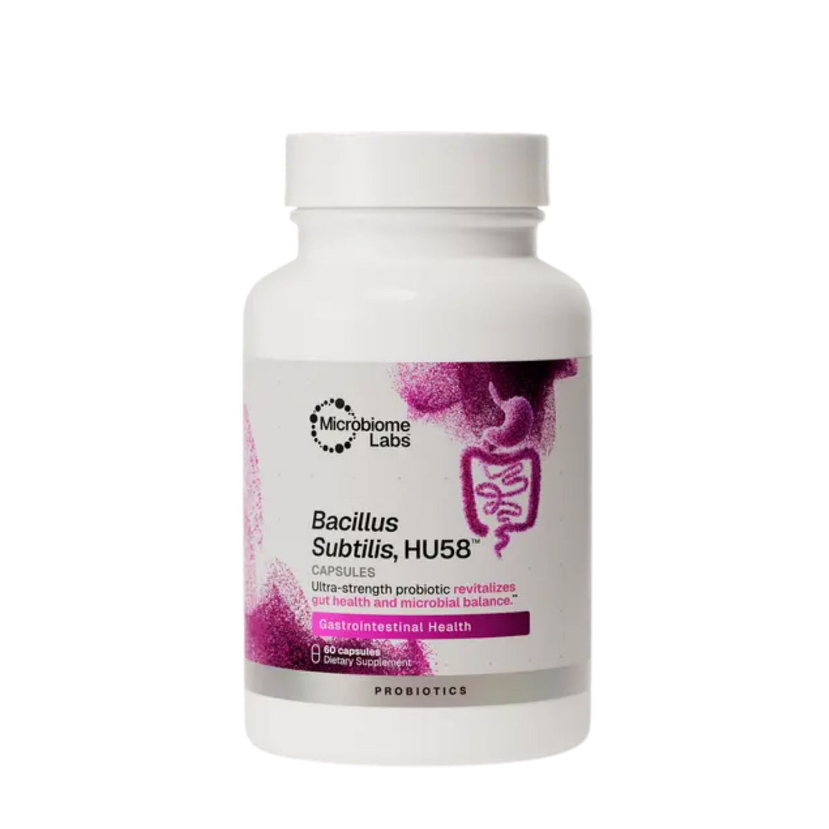 Bacillus subtilis, HU58™ 60 capsules