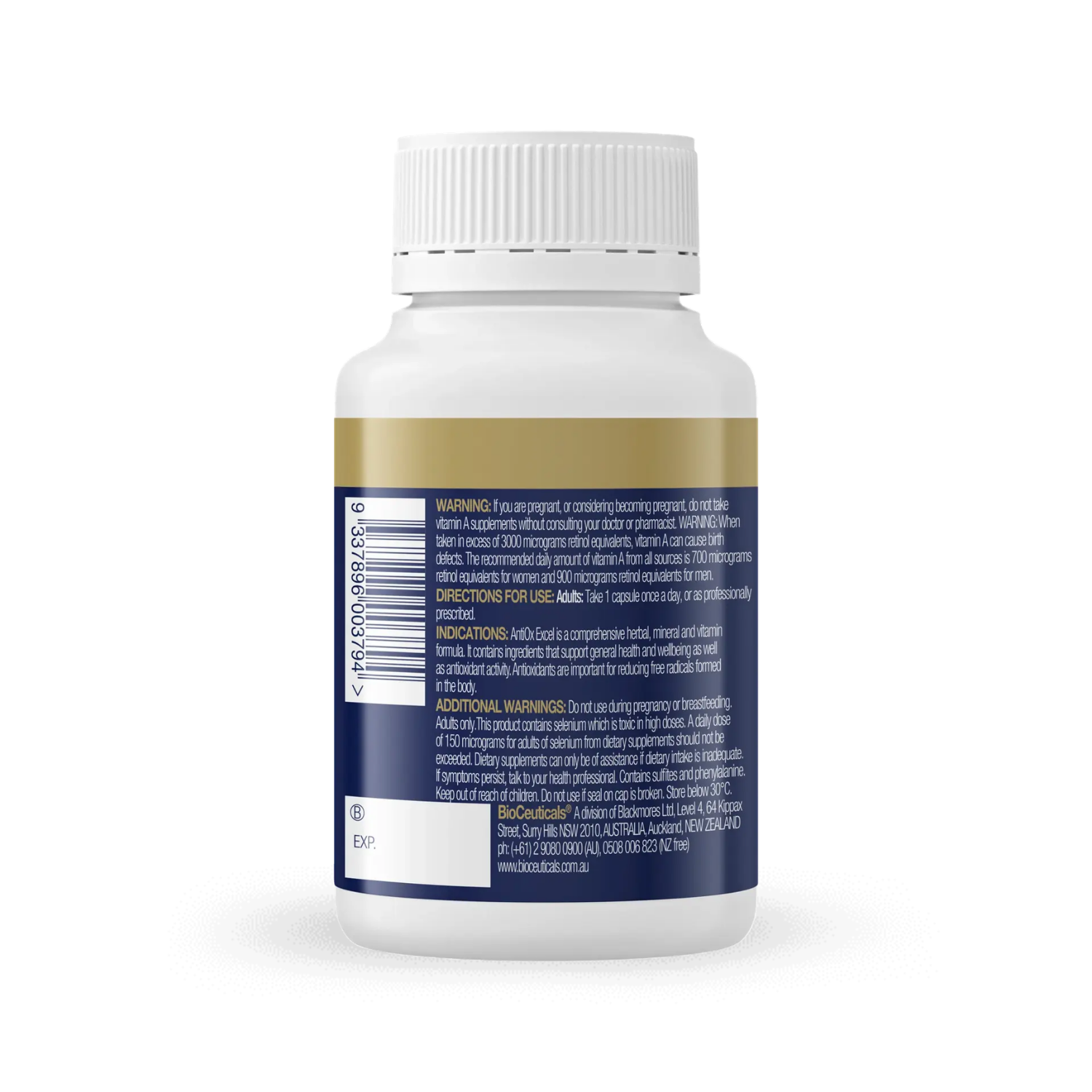 BioCeuticals AntiOx Excel 60c