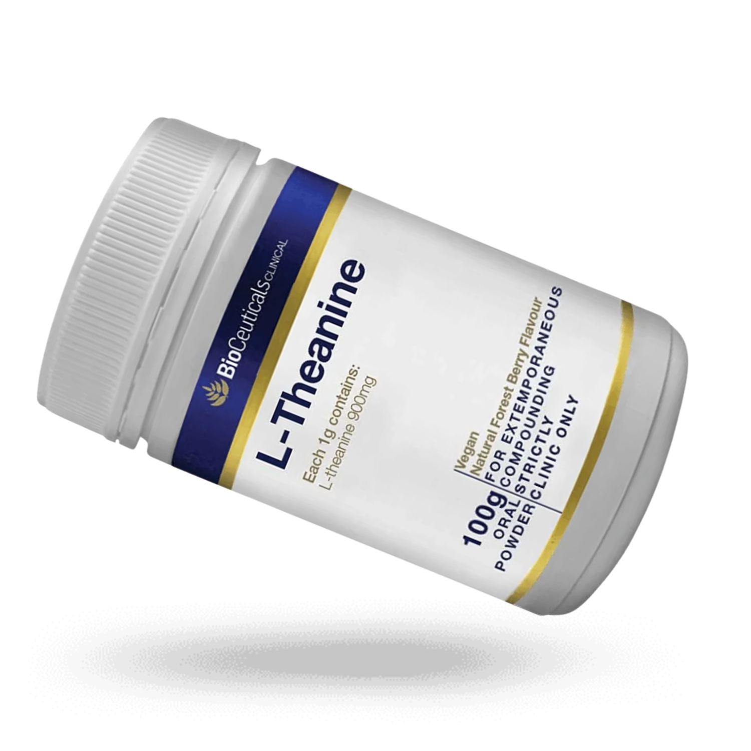 BioCeuticals Clinical L-Theanine 100 g Forest Berry