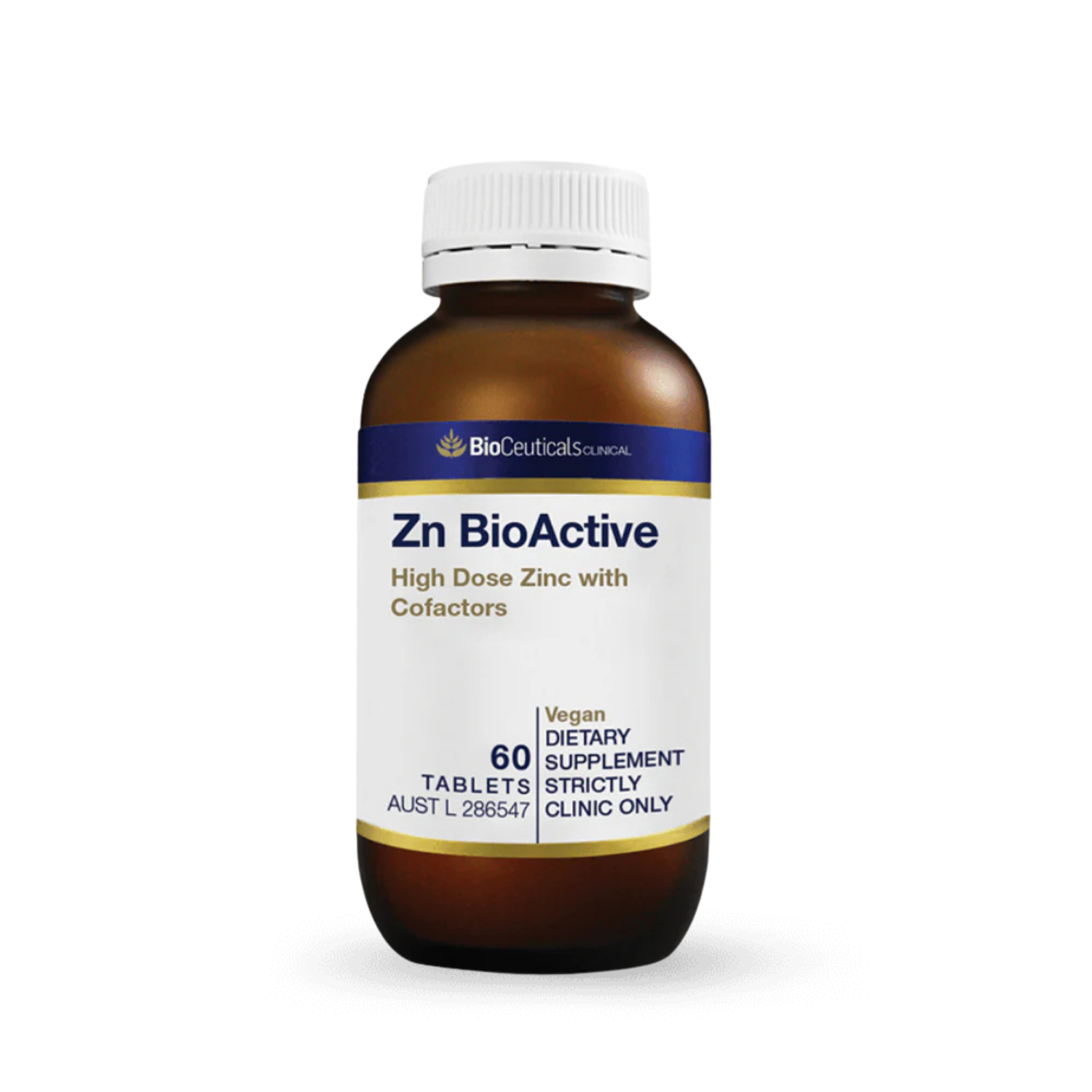 BioCeuticals Clinical Zn BioActive 60 Tablets