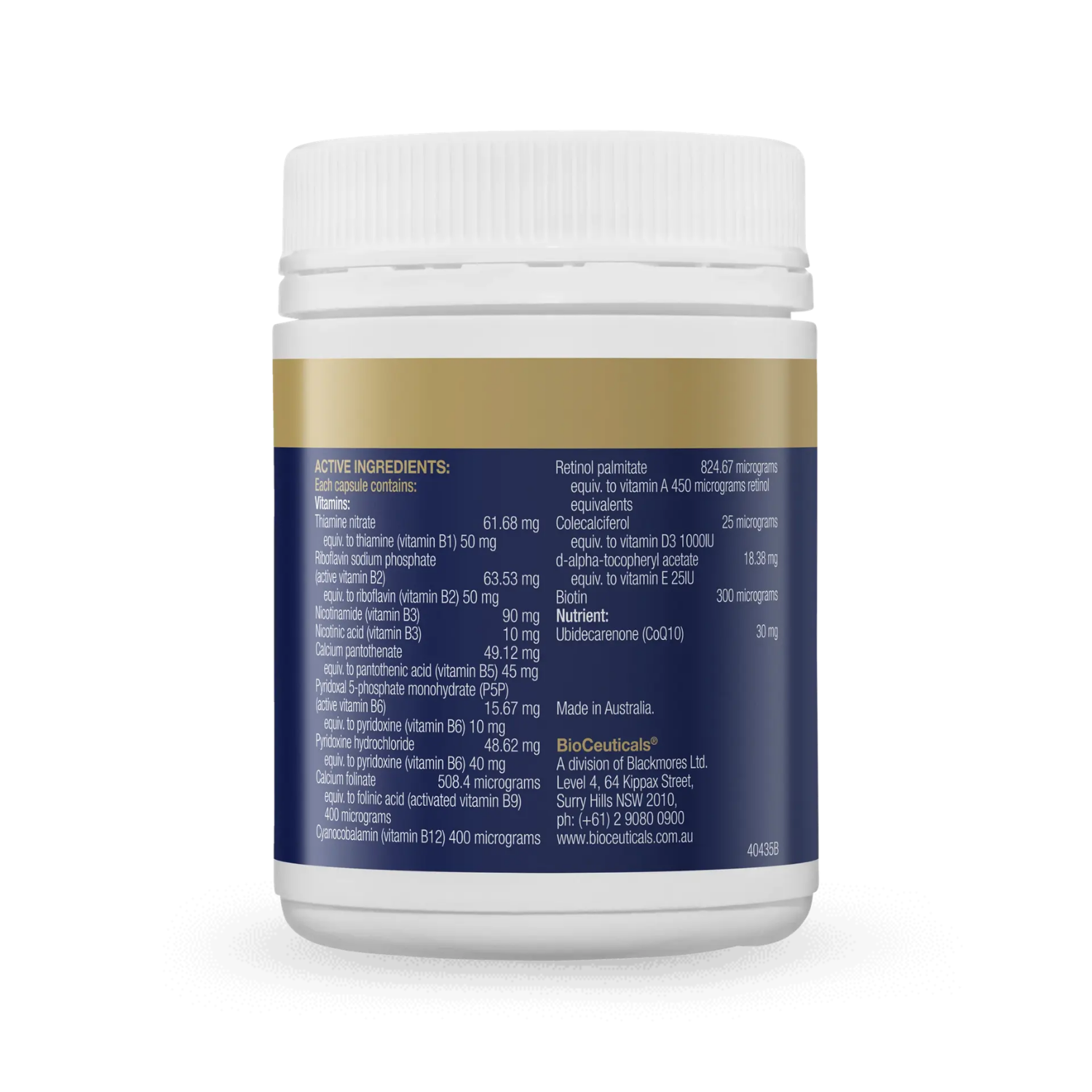 BioCeuticals Mega B Q10