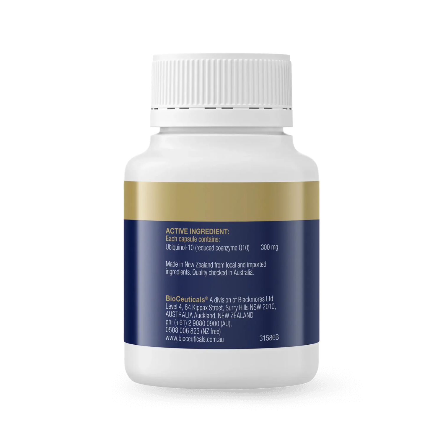 BioCeuticals Ubiquinol BioActive 300mg