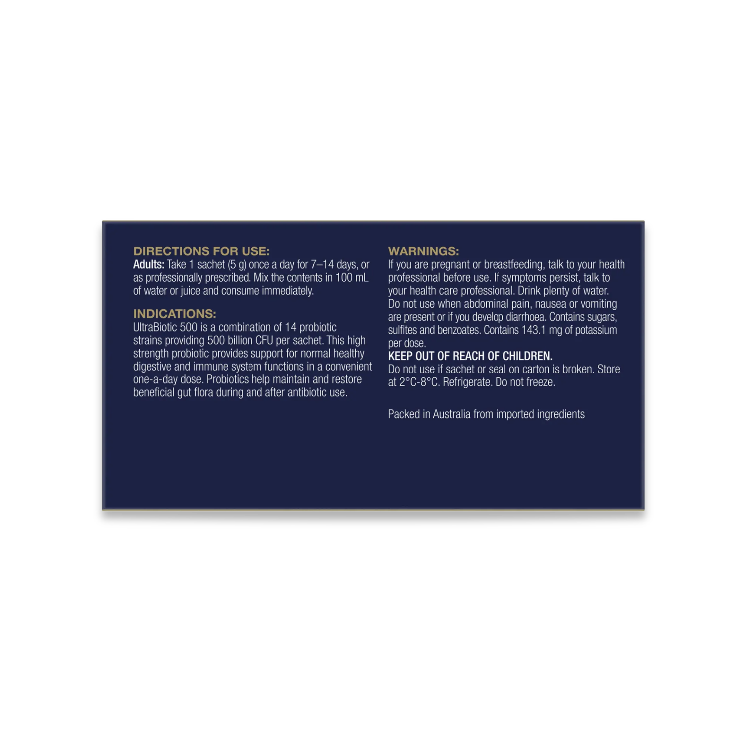 BioCeuticals UltraBiotic 500