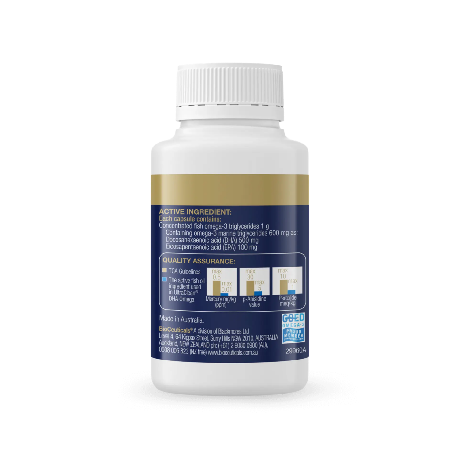 BioCeuticals UltraClean® DHA Omega