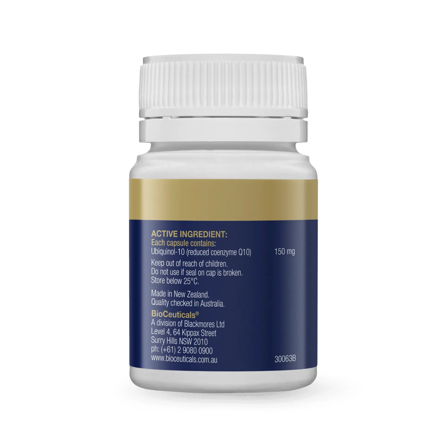BioCeuticals Ubiquinol BioActive 150mg