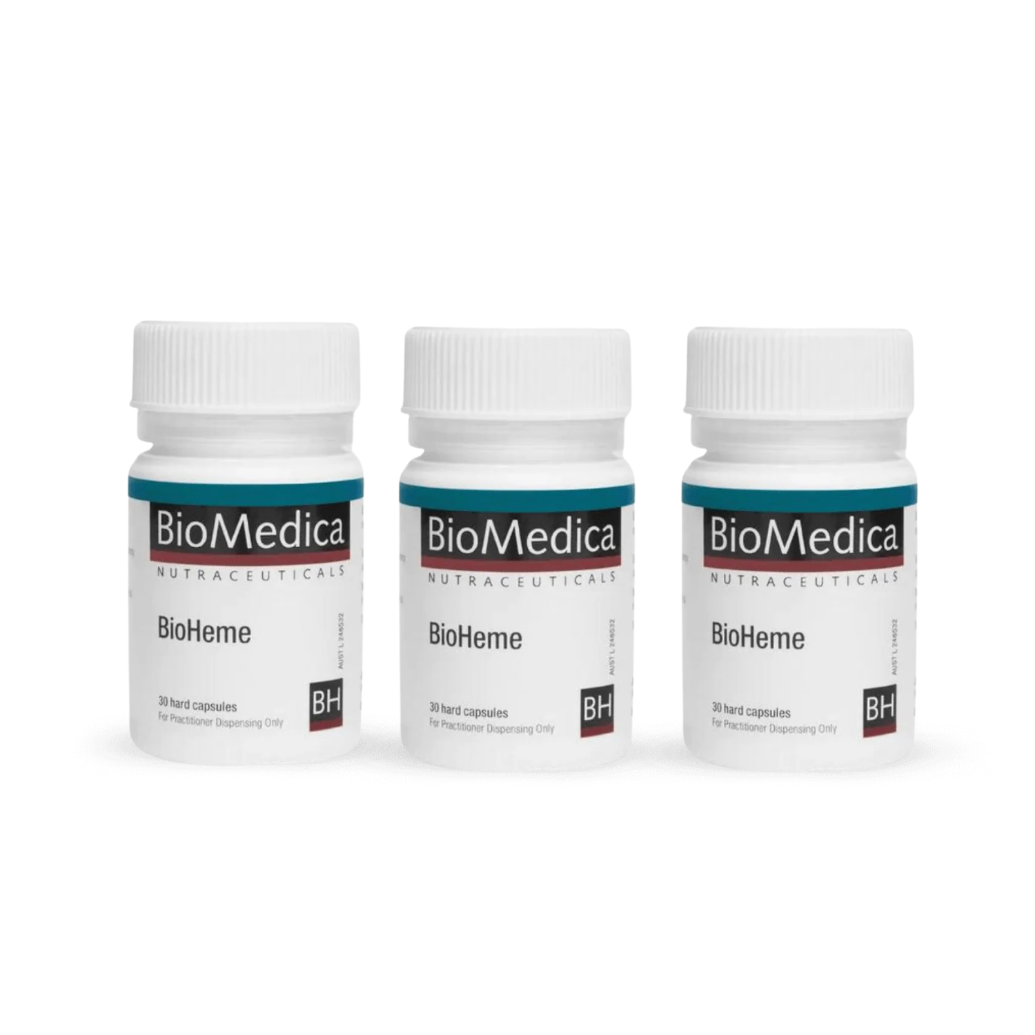 BioHeme vegetable capsules 3 pack