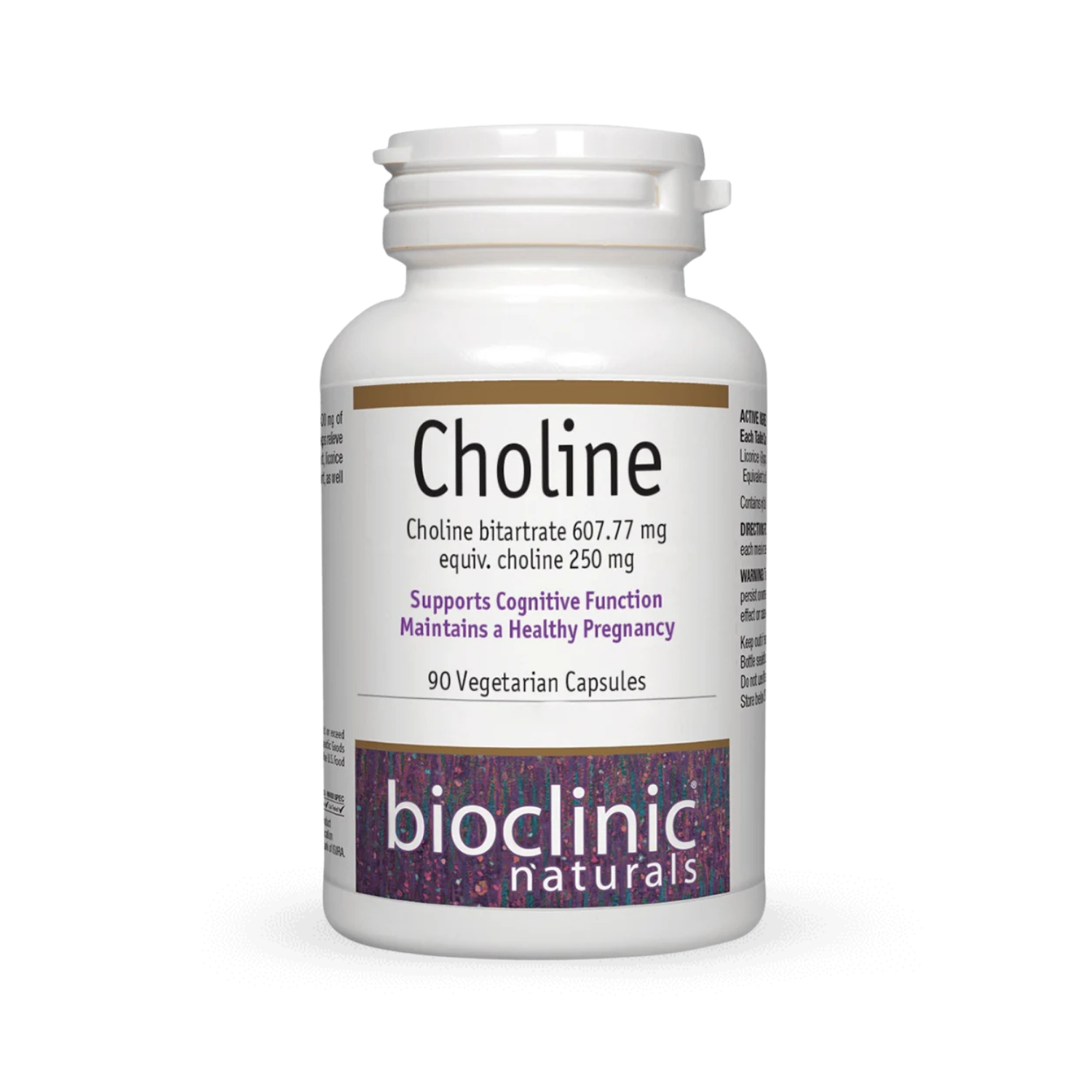 Bioclinic Naturals Choline 90 cap