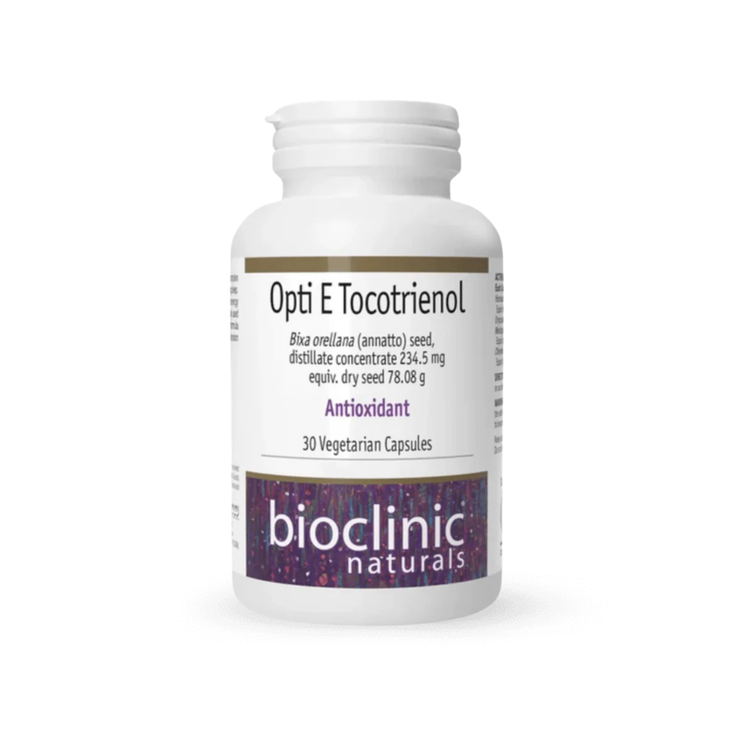 Bioclinic Naturals Opti E Tocotrienol 30 Capsules