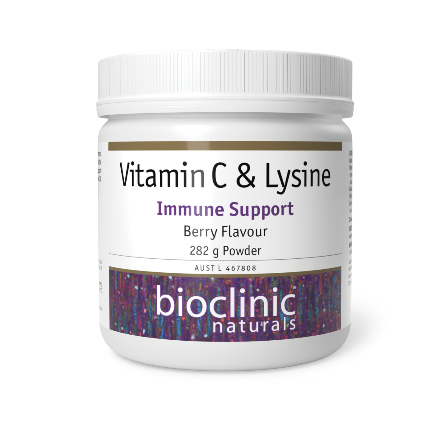 Bioclinic Naturals Vitamin C & Lysine 282g Powder