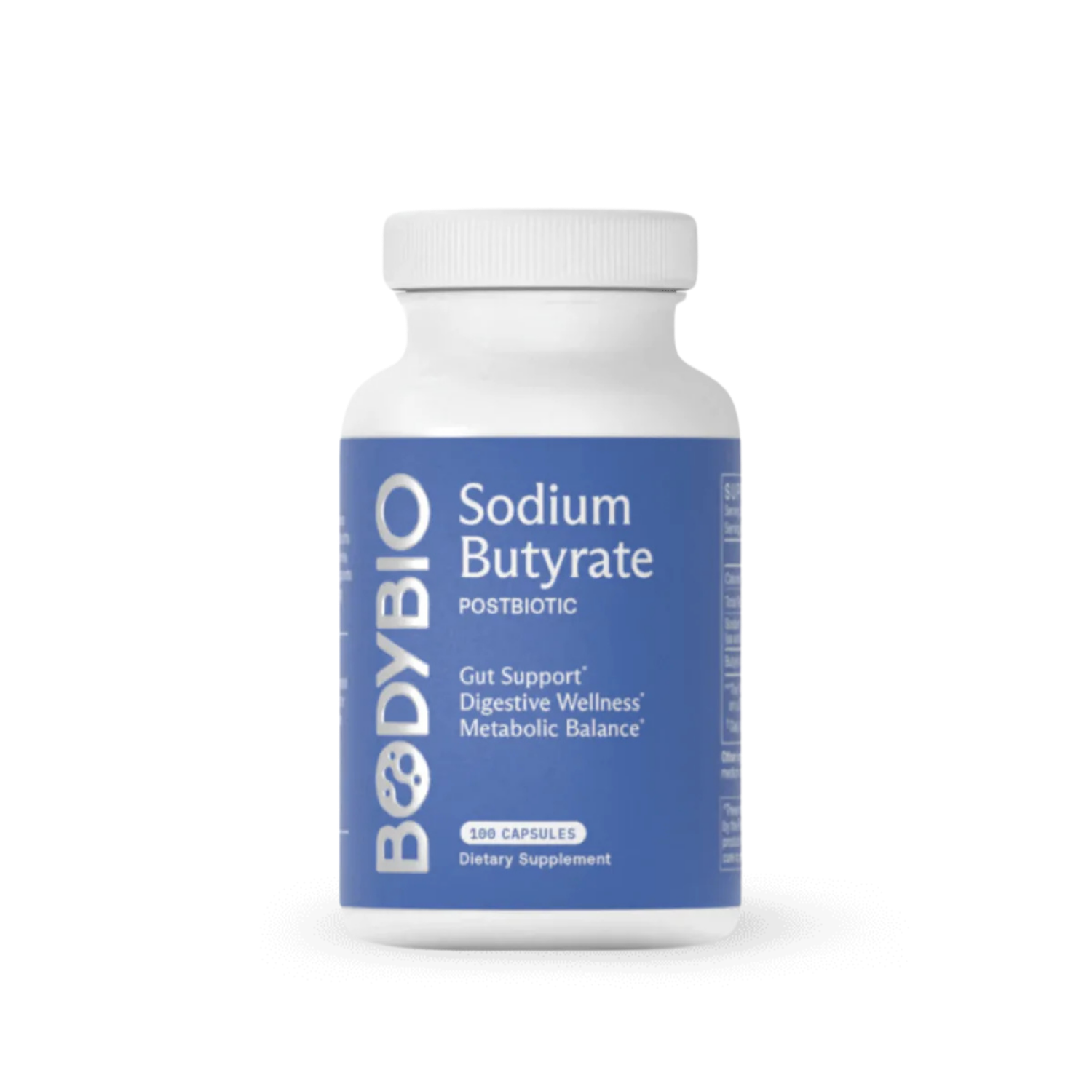 Body Bio Sodium Butyrate 100c