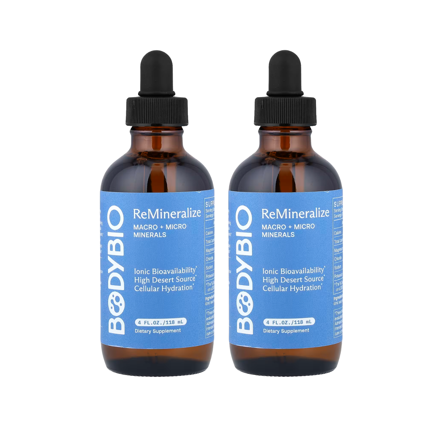 BodyBio ReMineralize 4 oz | 72+ Ionic Minerals