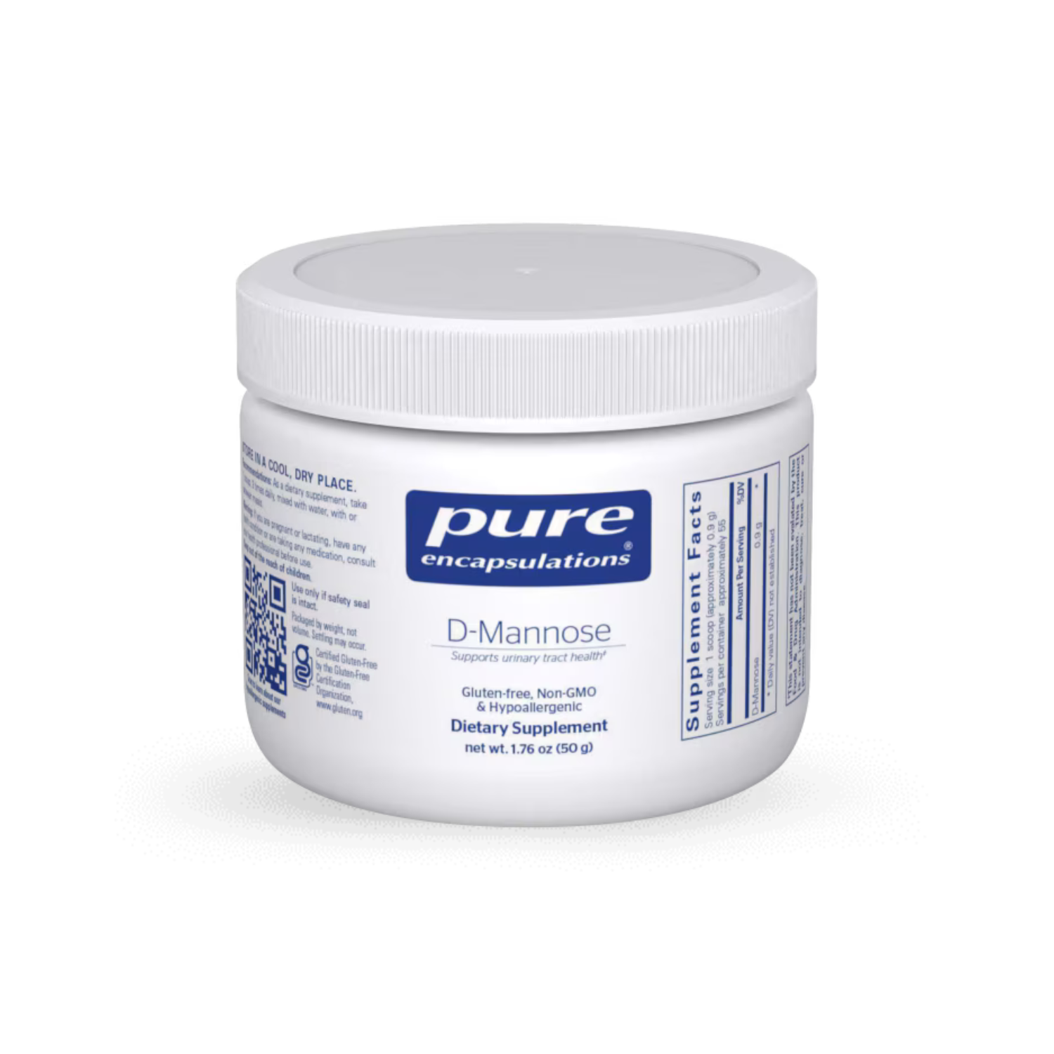 Pure Encapsulations D-Mannose Powder 50gm