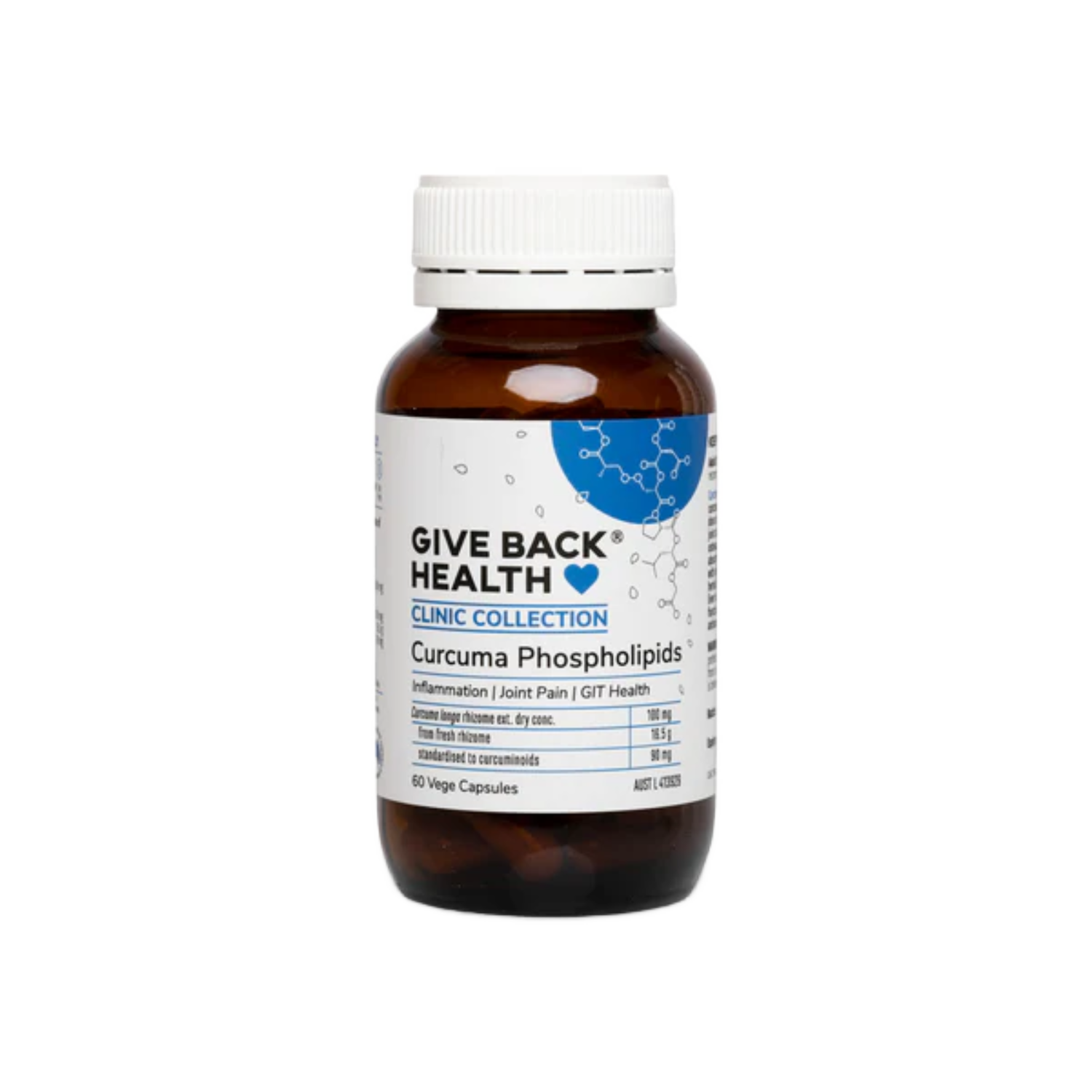 Curcuma Phospholipids Vege Capsules
