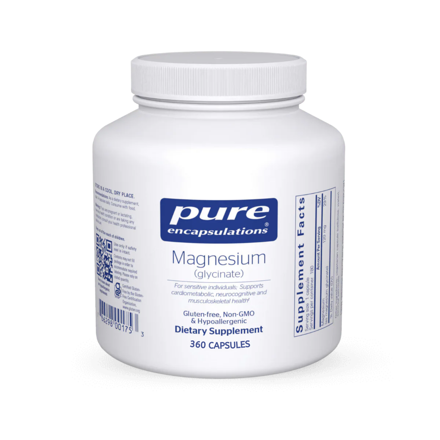 Magnesium Glycinate 360 Capsules