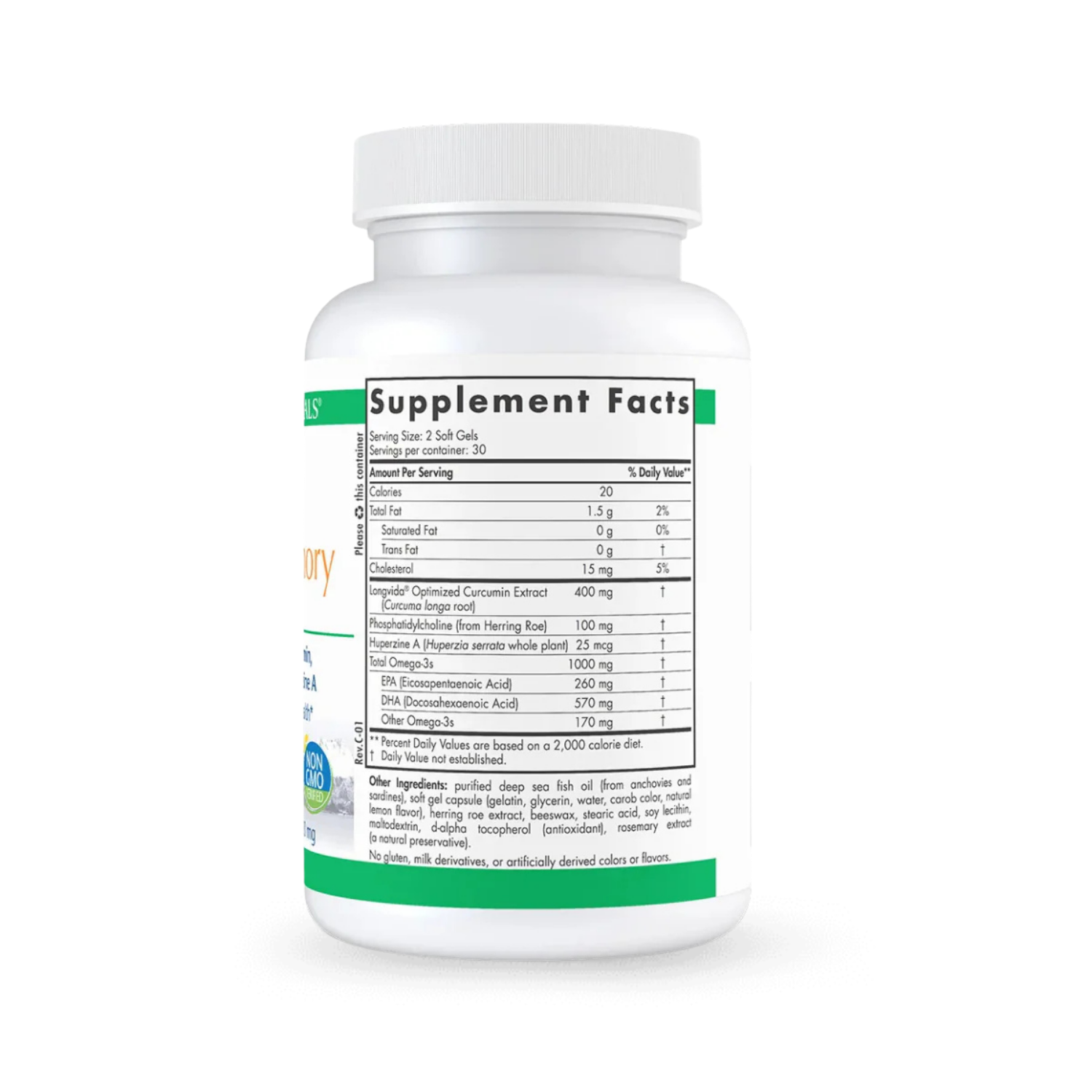 Nordic Pro Line ProDHA Memory 60 Softgel Unflavoured