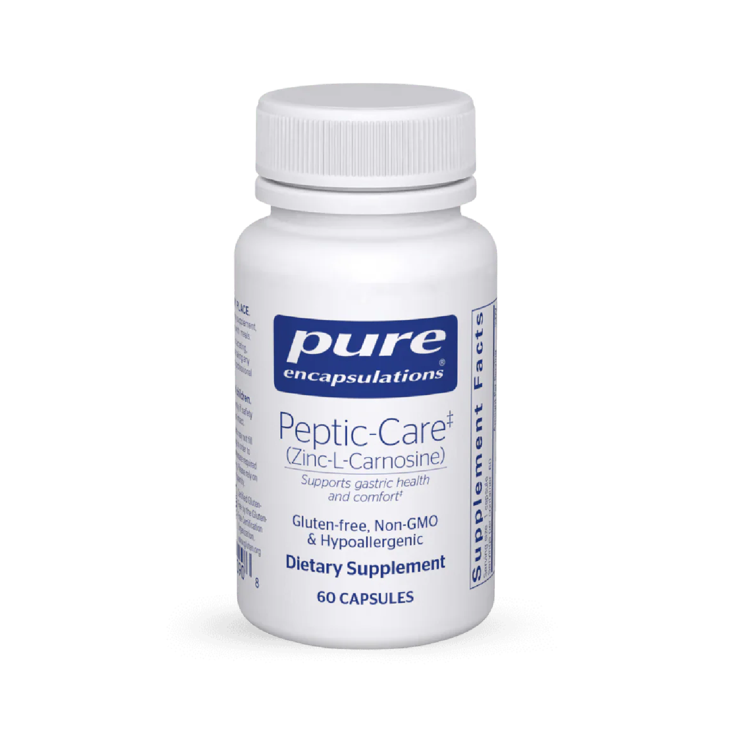 Peptic-Care (Zinc-L-Carnosine) 60 Capsules