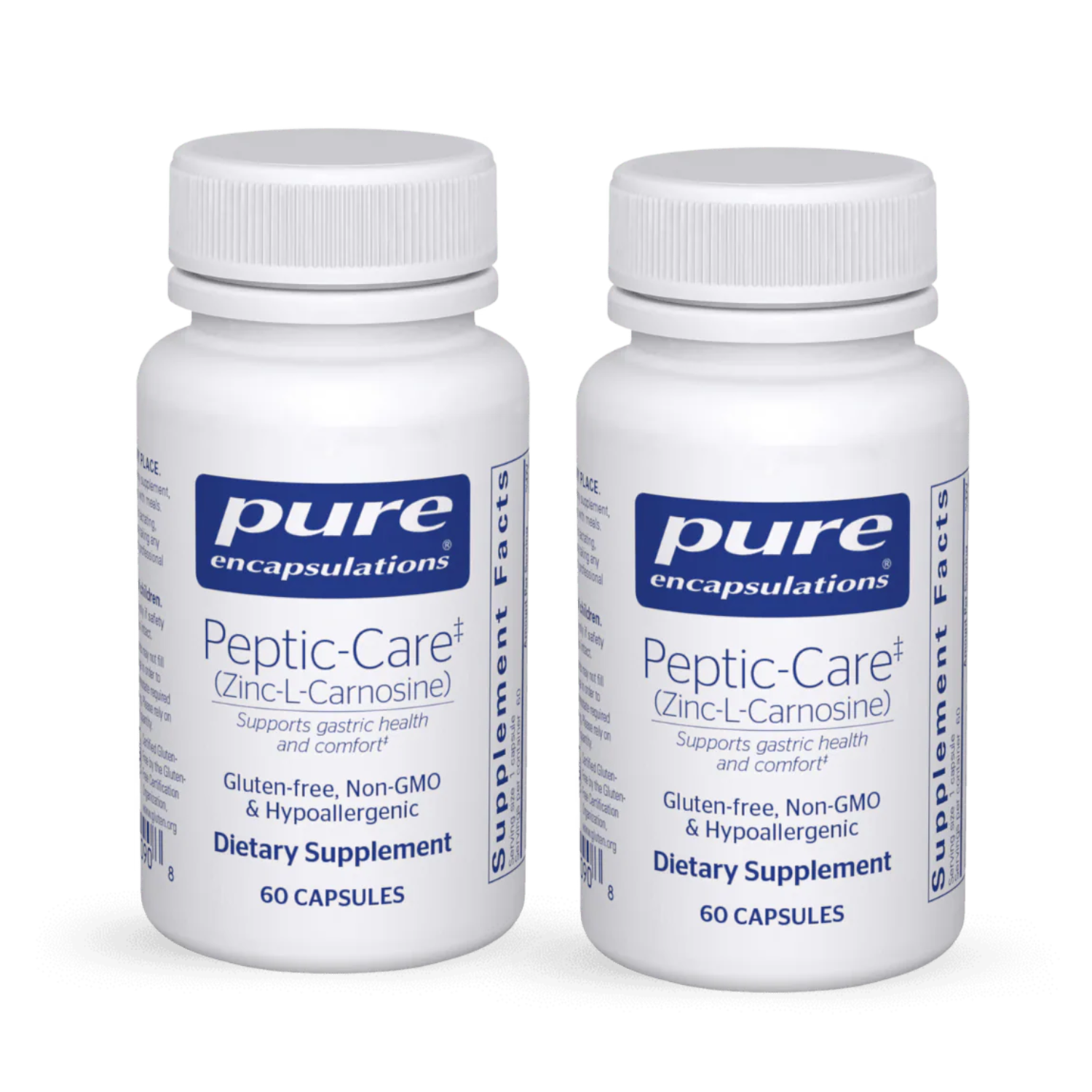 Peptic-Care (Zinc-L-Carnosine) 60 Capsules