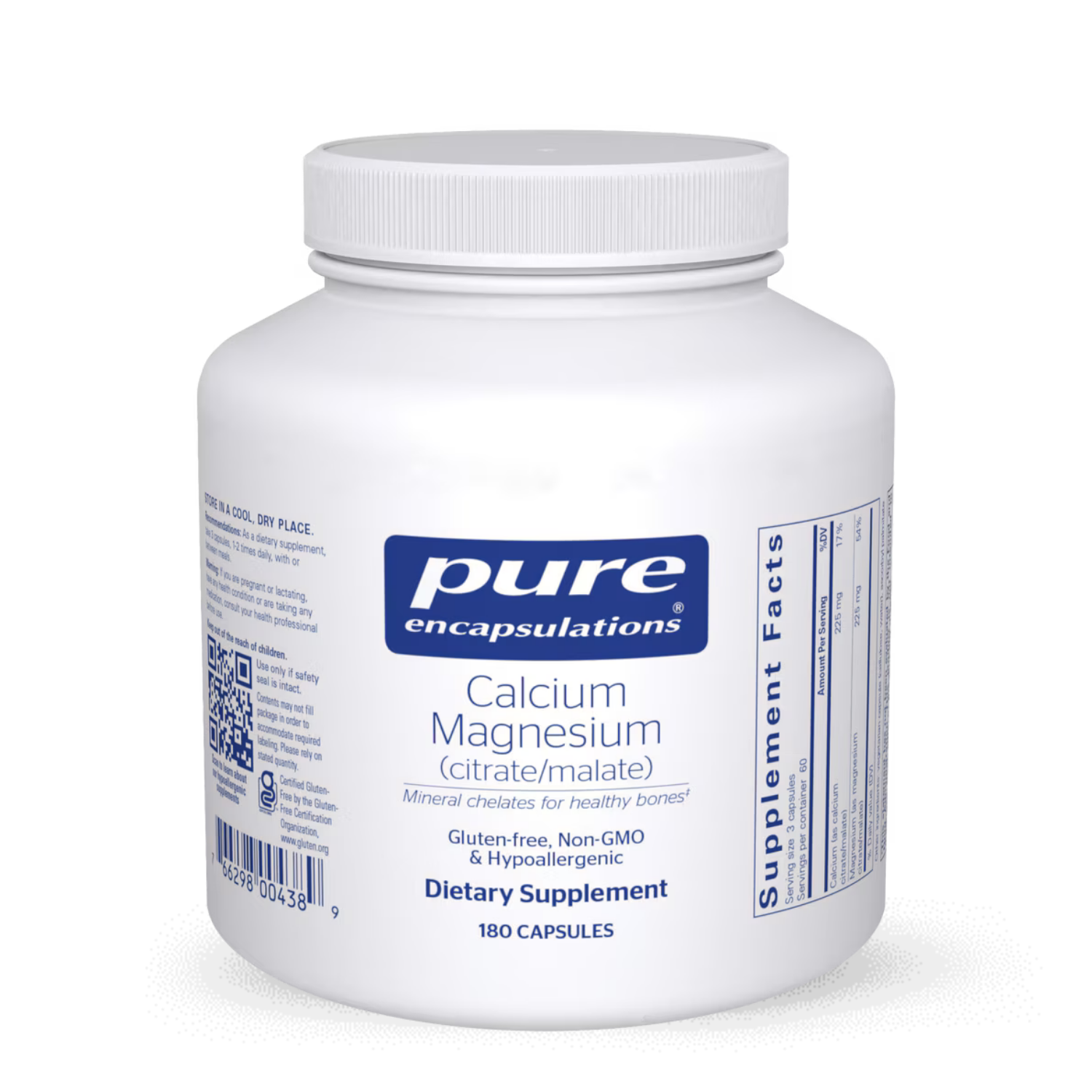 Pure Encapsulations Calcium Magnesium citrate/malate
