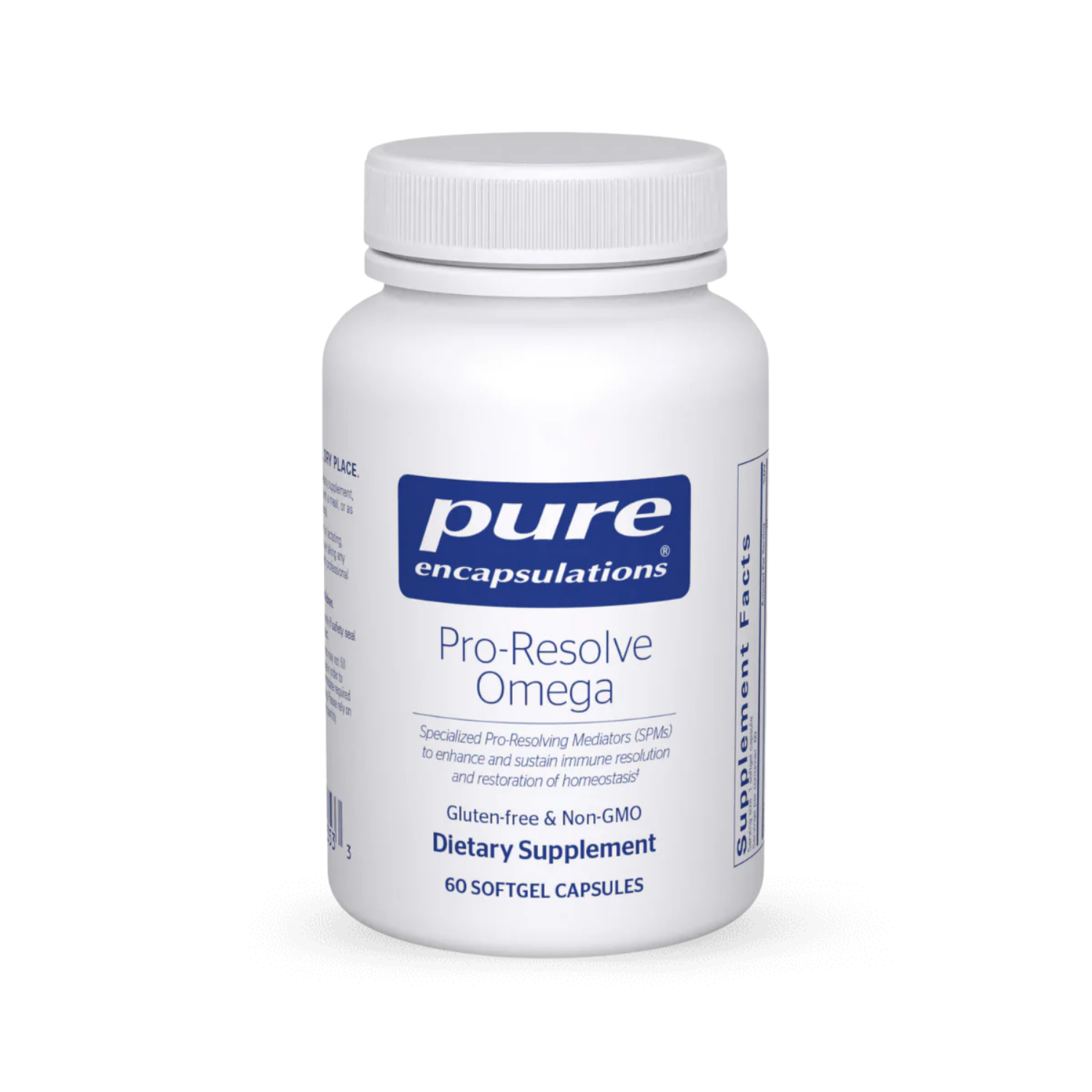 Pure Encapsulations Pro-Resolve Omega 60 Softgel Capsules