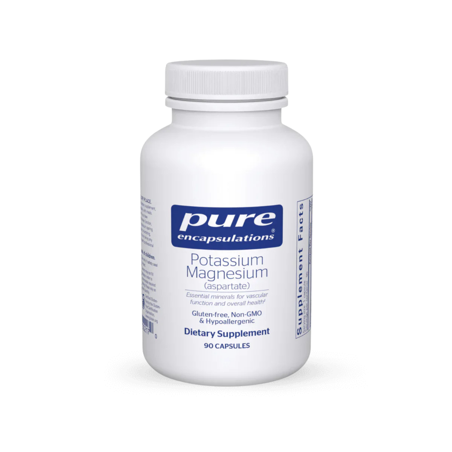 Pure Encapsulations Potassium Magnesium (aspartate) Capsules