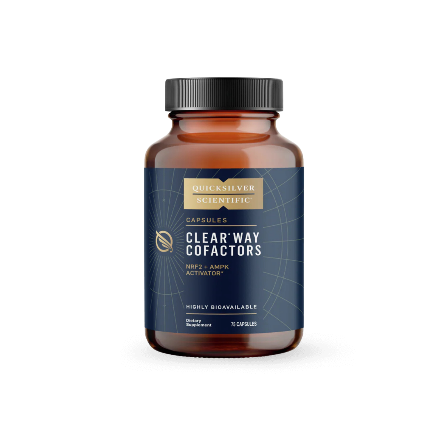 Quicksilver Clear Way Cofactors® 75 Capsules