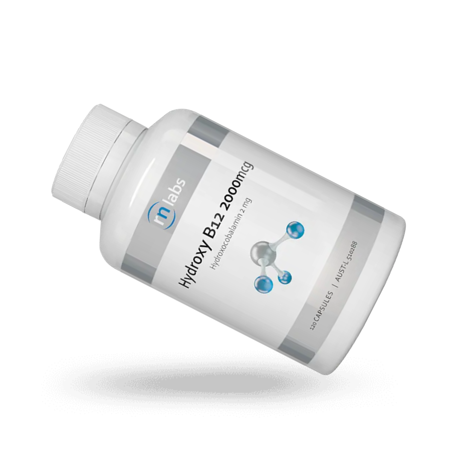 RN Labs Hydroxy B12 2000mcg 120 Capsules