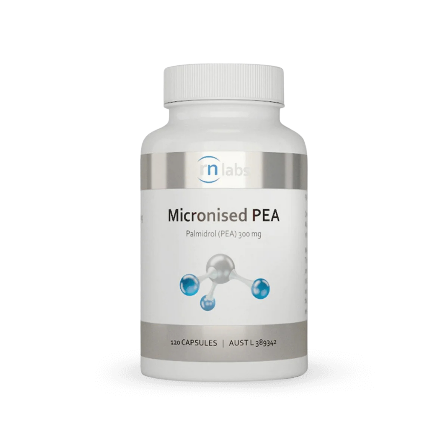 RN Labs Micronised PEA 120 Capsules