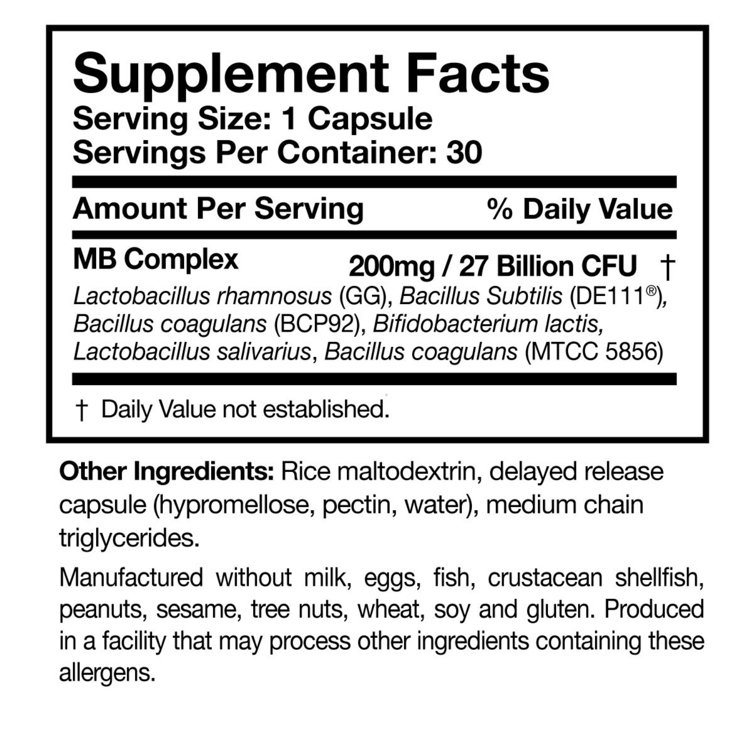 Researched Nutritionals Multi-Biome™ 30 Capsules