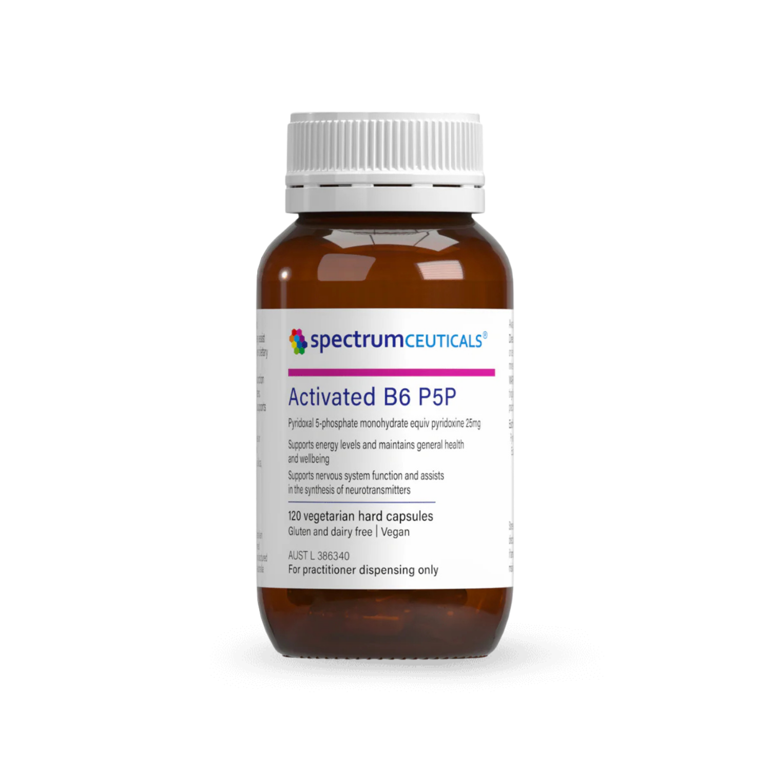 Spectrumceuticals Activated B6 P5P 120 Capsules