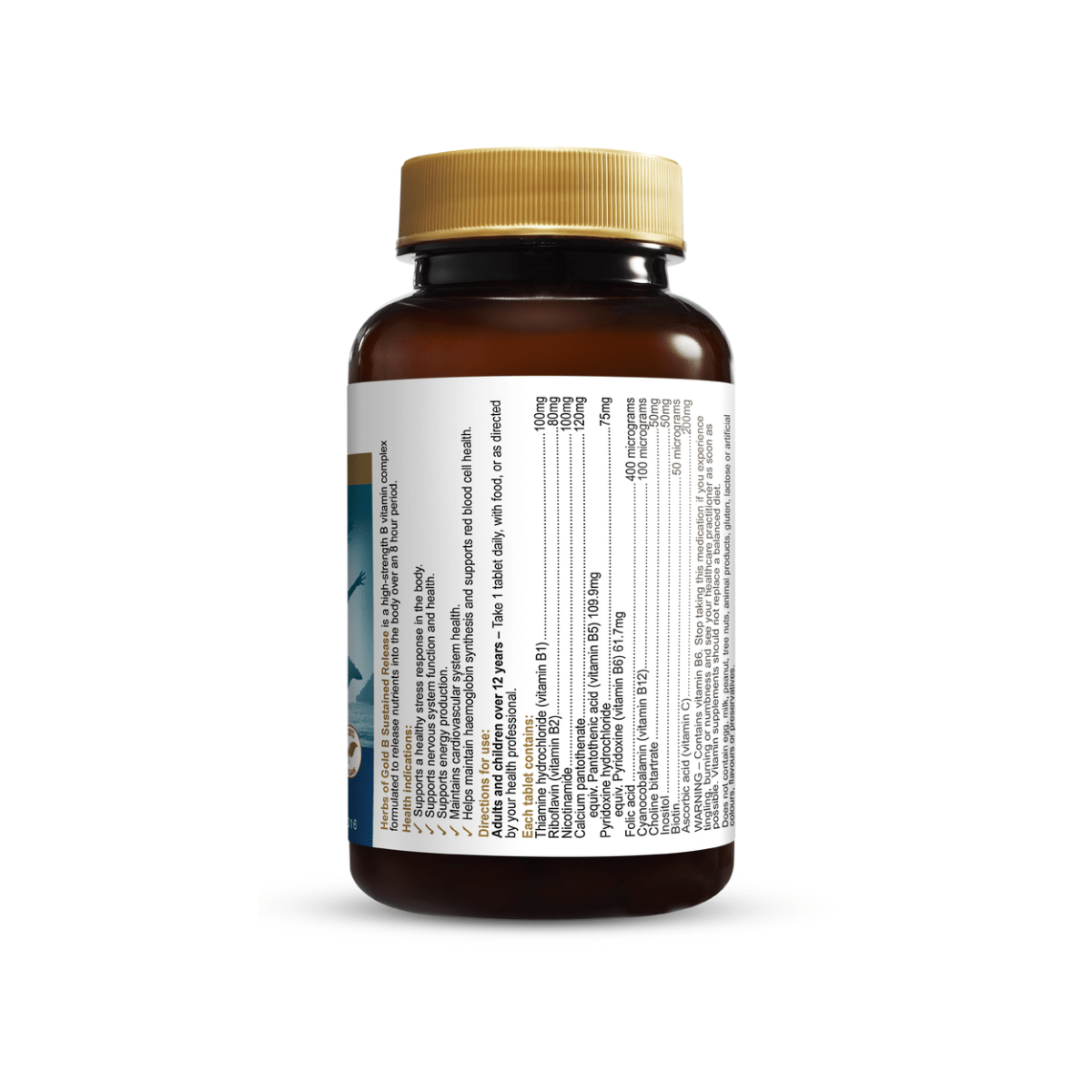 Herbs Of Gold B Sustained Release 120 Tablets