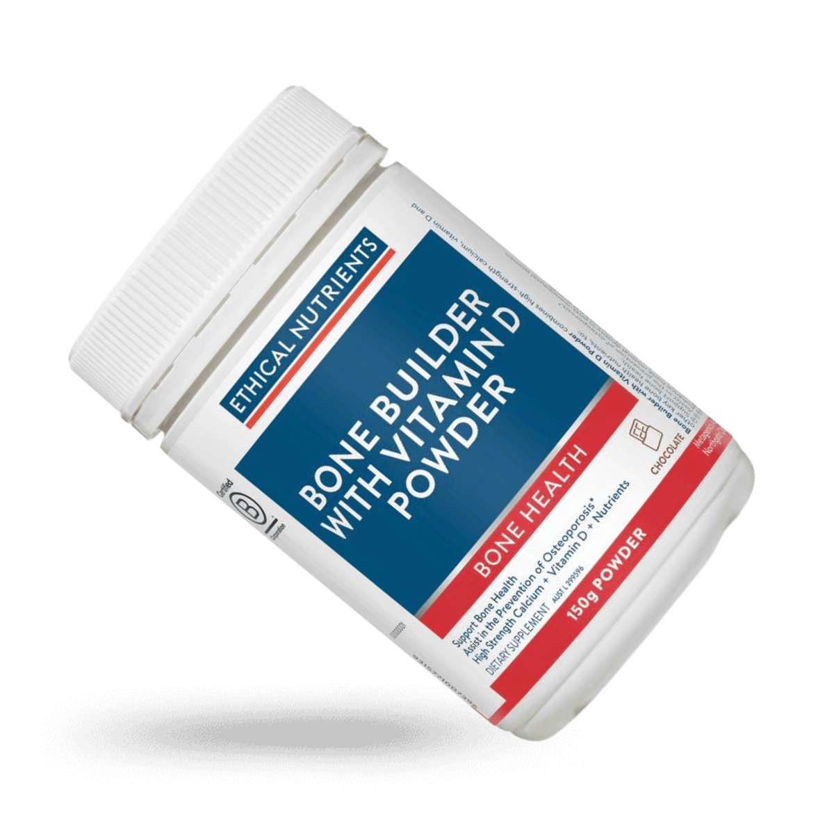 Ethical Nutrients Bone Builder with Vitamin D 150g Chocolate