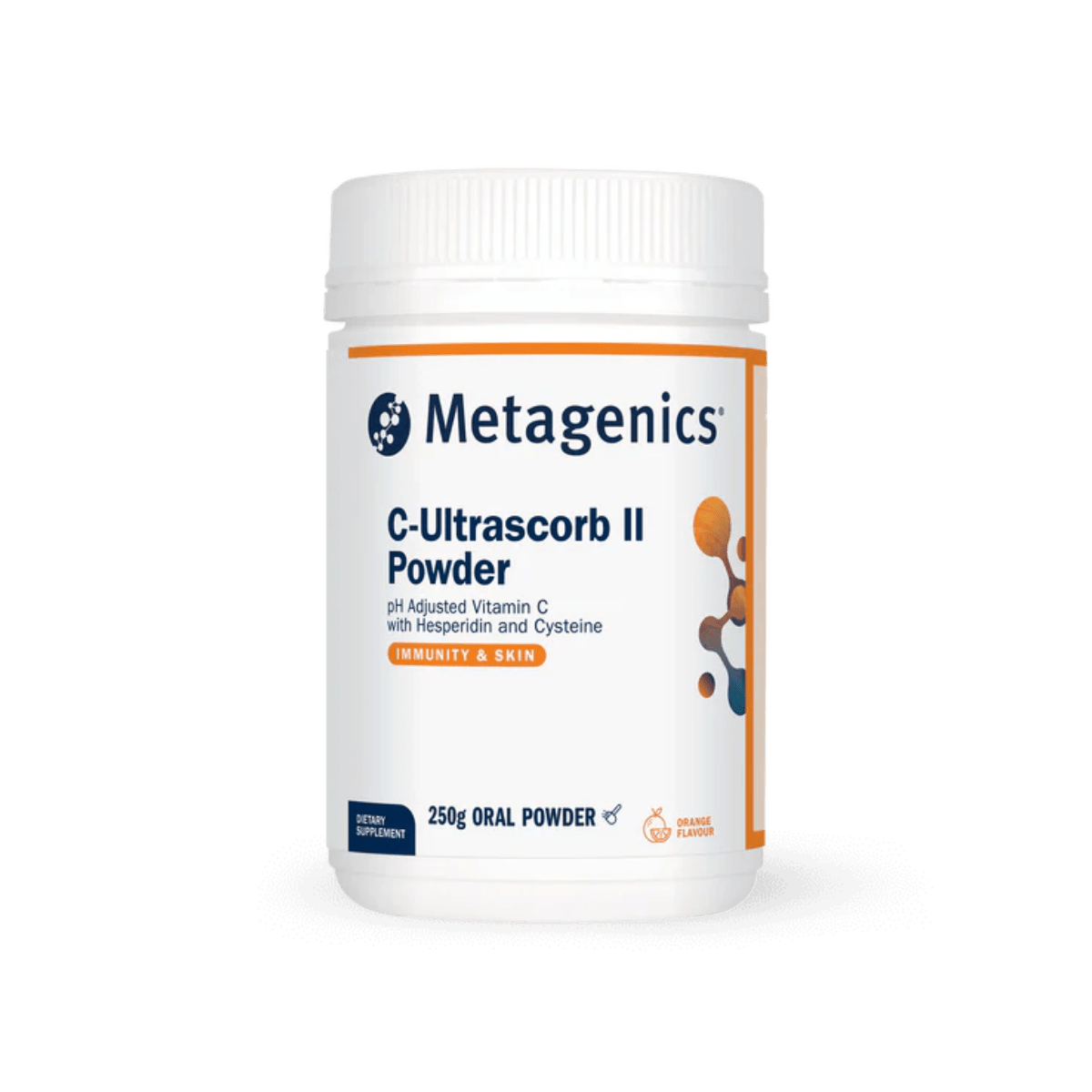 Metagenics C-Ultrascorb II Orange 250g Powder