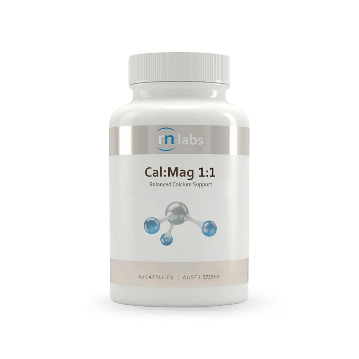 RN Labs Cal:Mag 1:1 60 Capsules