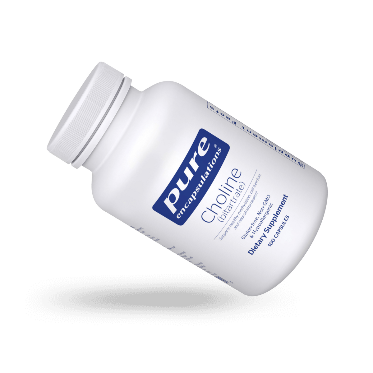 Pure Encapsulations Choline (bitartrate) 100 Capsules