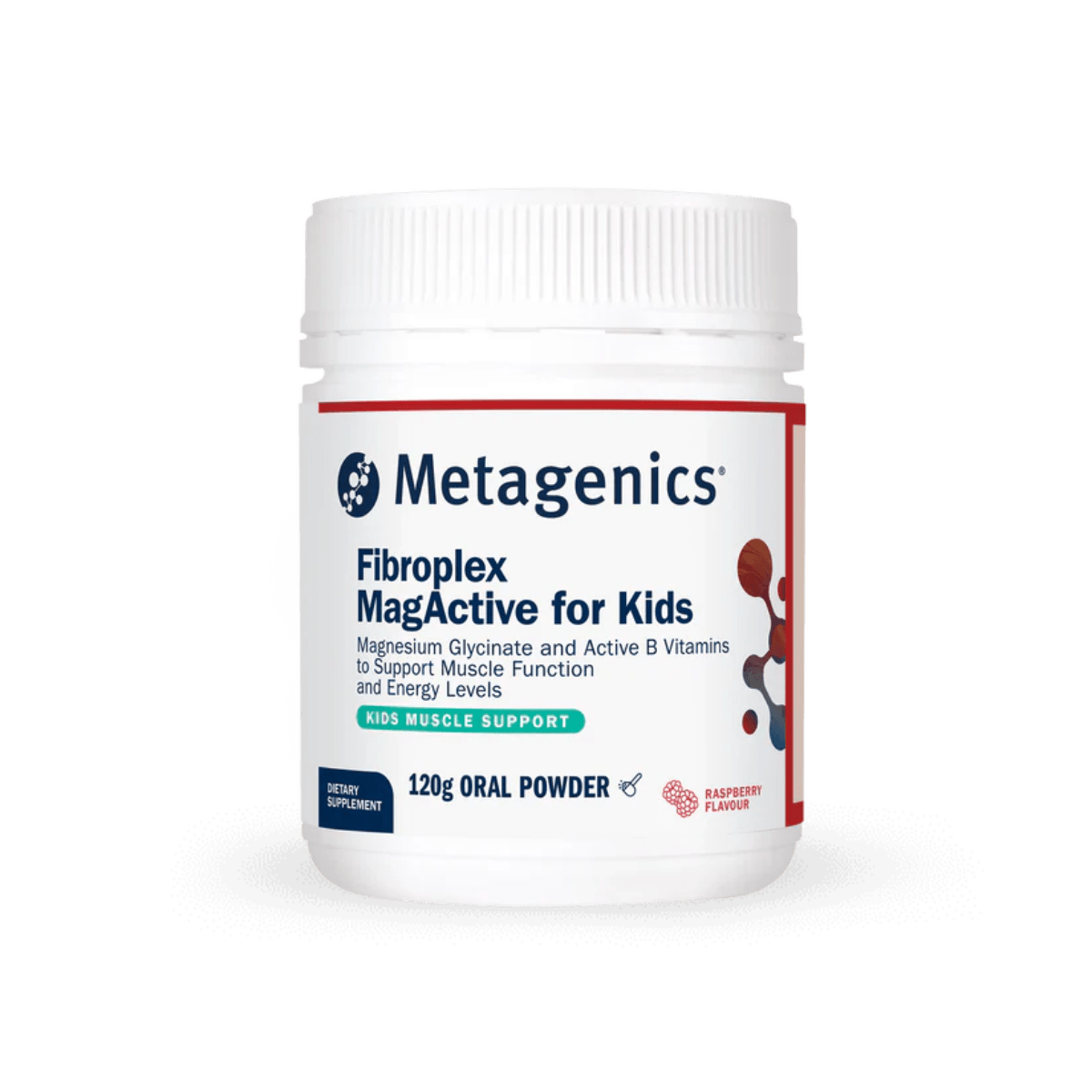 Fibroplex MagActive for Kids Raspberry 120g Powder