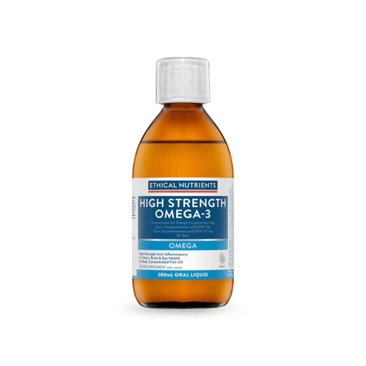 Ethical Nutrients High Strength Omega-3 Fruit Mint 280ml