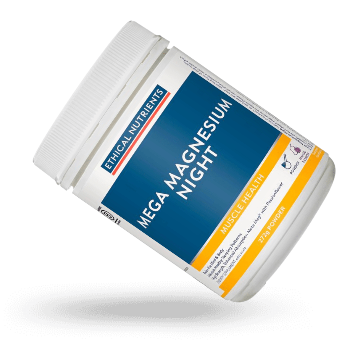 Ethical Nutrients Mega Magnesium Night Passion 272g