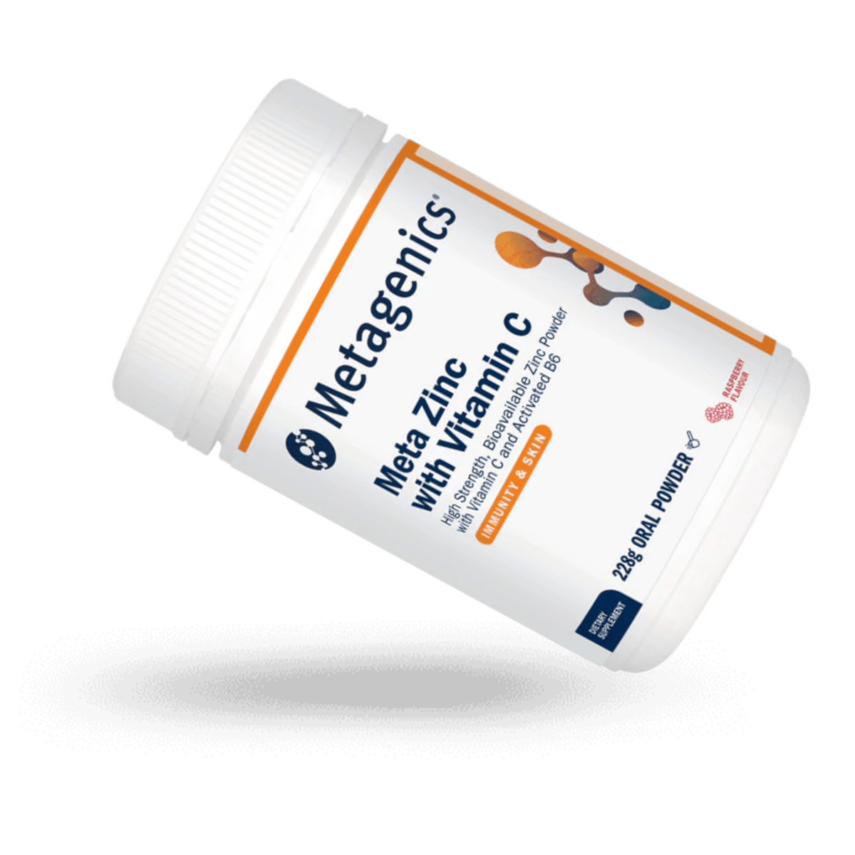 Metagenics Meta Zinc with Vitamin C Raspberry 228g