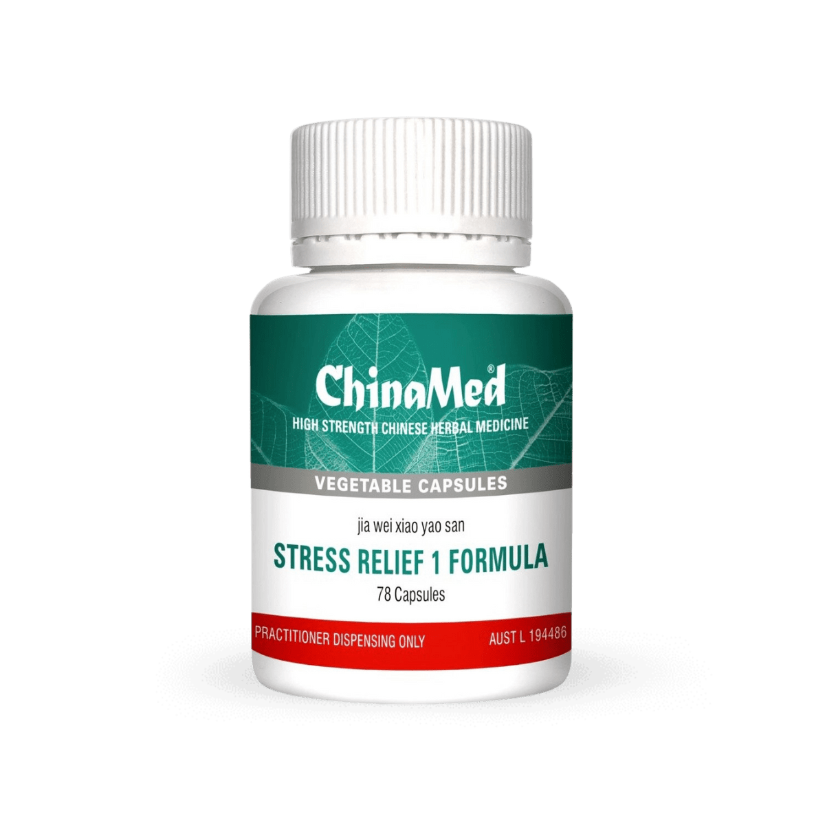 ChinaMed Stress Relief 1 Formula 78c