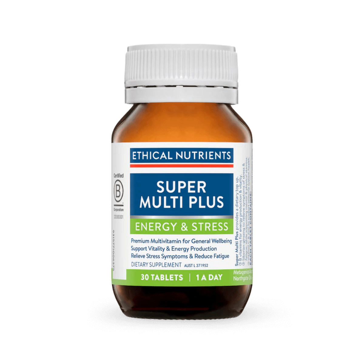 Ethical Nutrients Super Multi Plus 30 Tablets