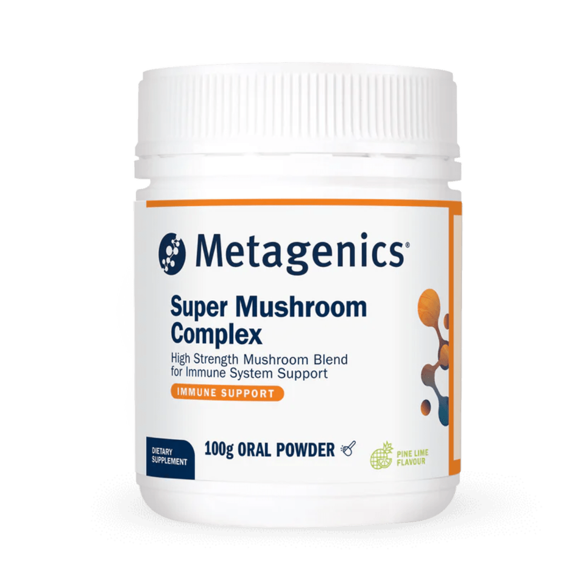 Metagenics Super Mushroom Complex Pine Lime 100g