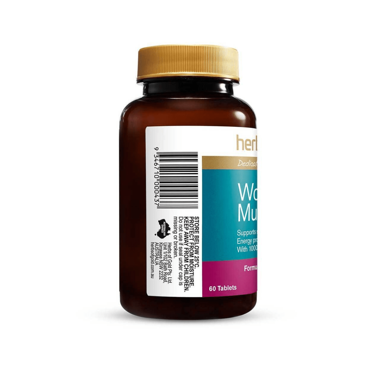 Herbs Of Gold Women’s Multi + 60 Tablets